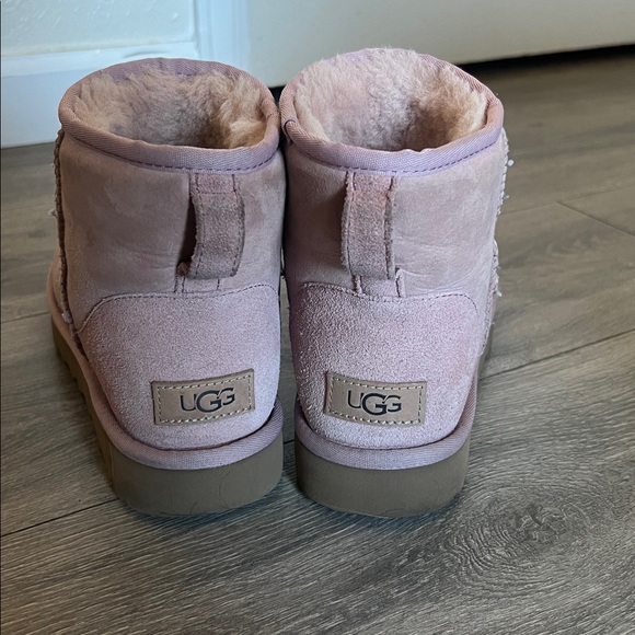 UGG Blush Suede Ankle Boots - Picture 5 of 6
